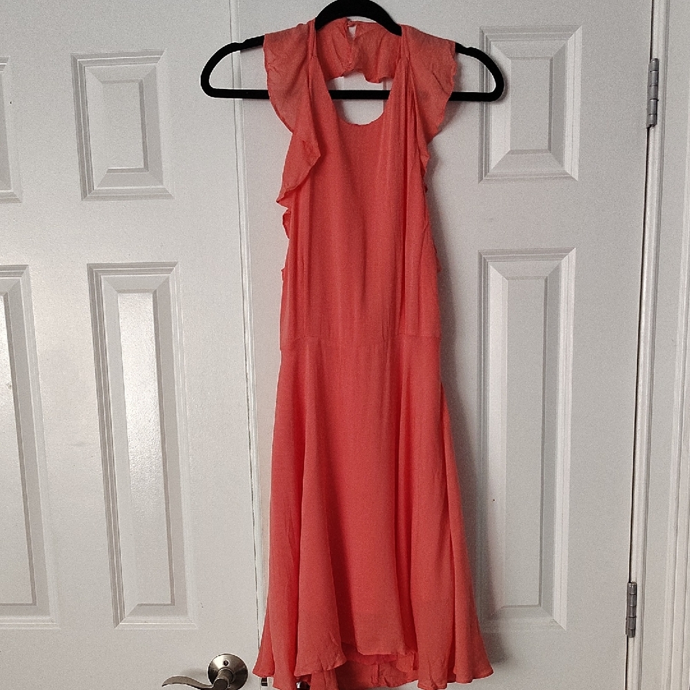 BB Dakota‎ Coral High Low Dress Size 4